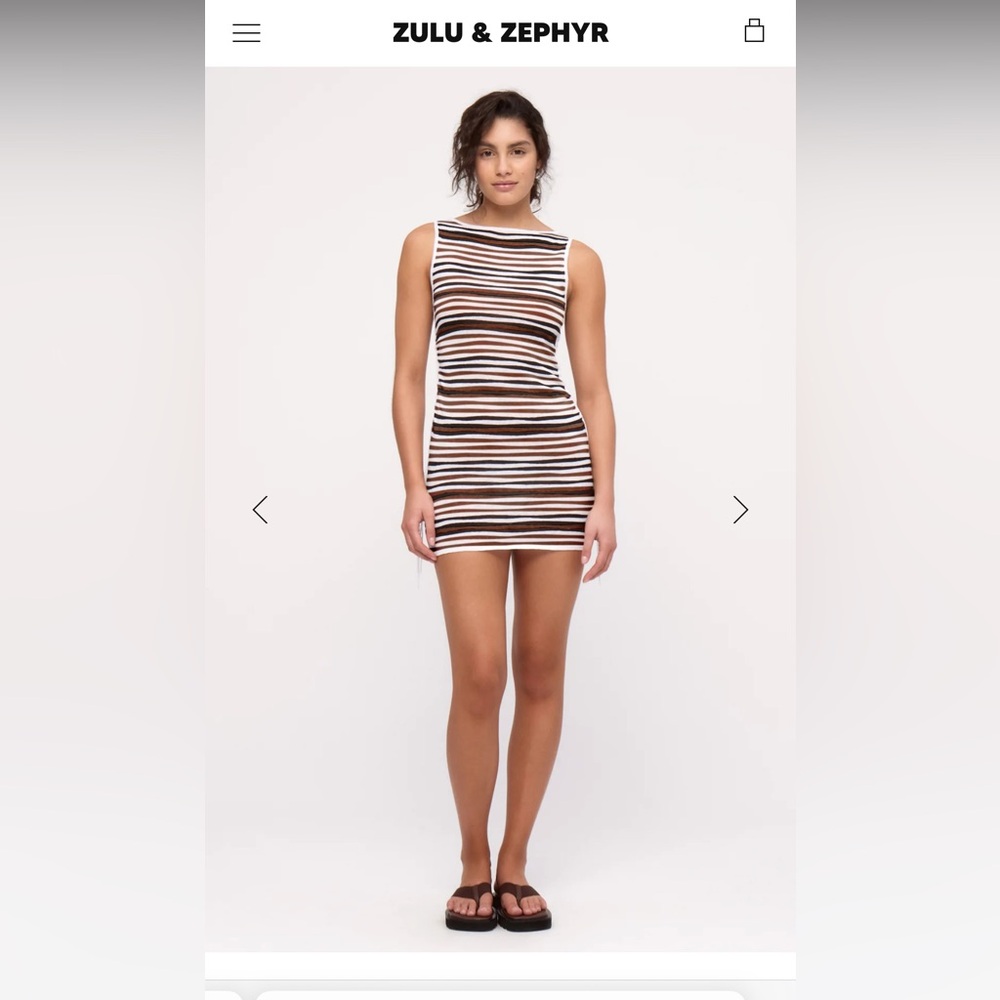 Zulu & Zephyr Knit  Mini Dress Size 4